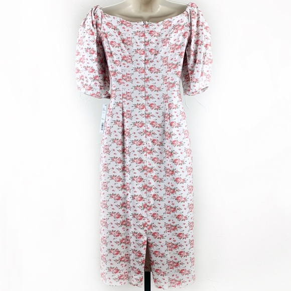 Antonio Melani Square Neck Nita Midi Dress - Picture 5 of 8